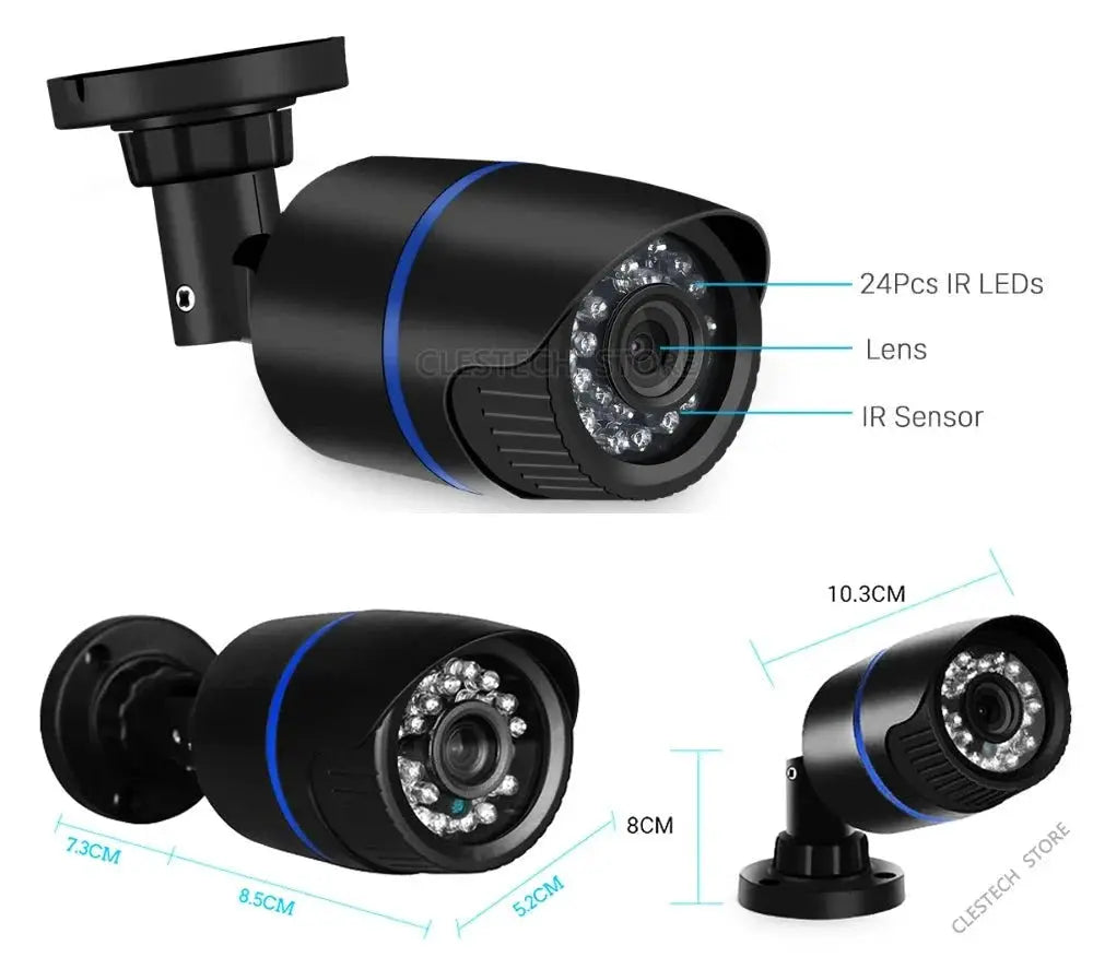 Real 1200TVL Mini CCTV Camera IP66 Waterproof Outdoor Security for Home - stepyours.com