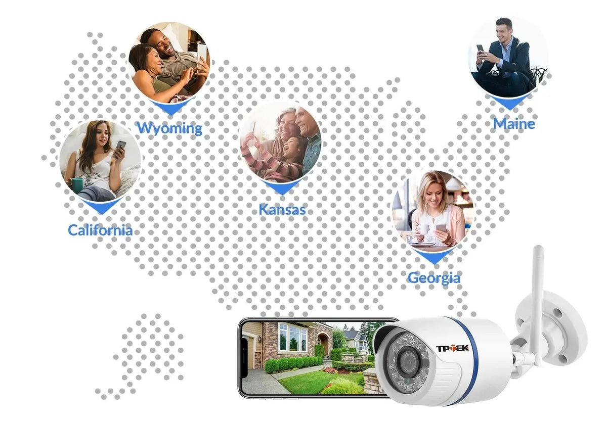 4MP Outdoor WiFi Bullet IP Camera - Weatherproof 1080P Security Hooks - stepyours.com