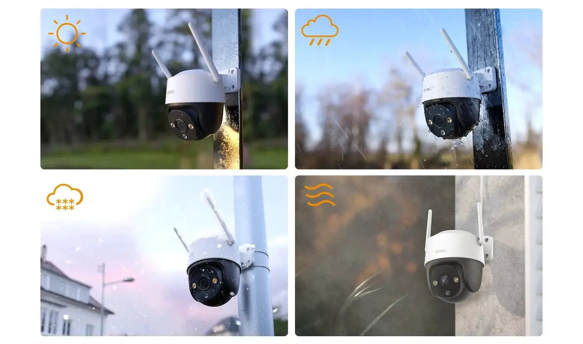 IMOU Cruiser SE Plus Outdoor WiFi Camera AI Human Detection Night Vision - stepyours.com