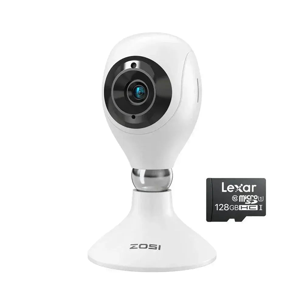 ZOSI Indoor Security Camera With Two Way Audio Cloud Storage