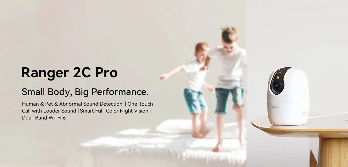 Imou Ranger 2C Pro 3MP WiFi Camera With AI Detection 360 Coverage Two Way Talk - stepyours.com
