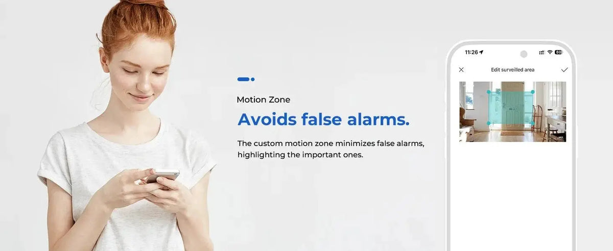 IMILAB C22 Indoor Baby Monitor AI Detection 360 PTZ Night Vision Xiaomi Home App - stepyours.com