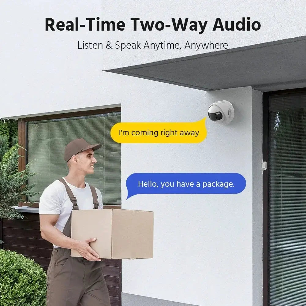 ANNKE 8MP Dual Lens Security Camera With Human Detection And Two Way Audio PoE - stepyours.com
