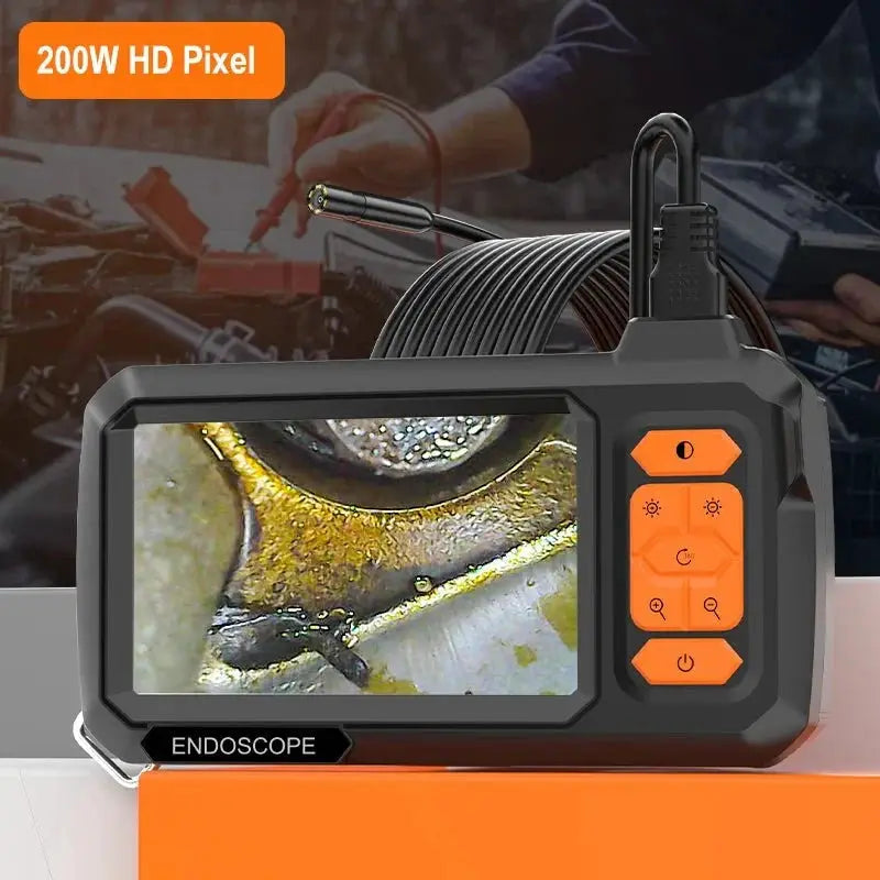 Detachable 2 - 100m Borescope With 8mm Camera - 1080P HD IP67 Endoscope - stepyours.com