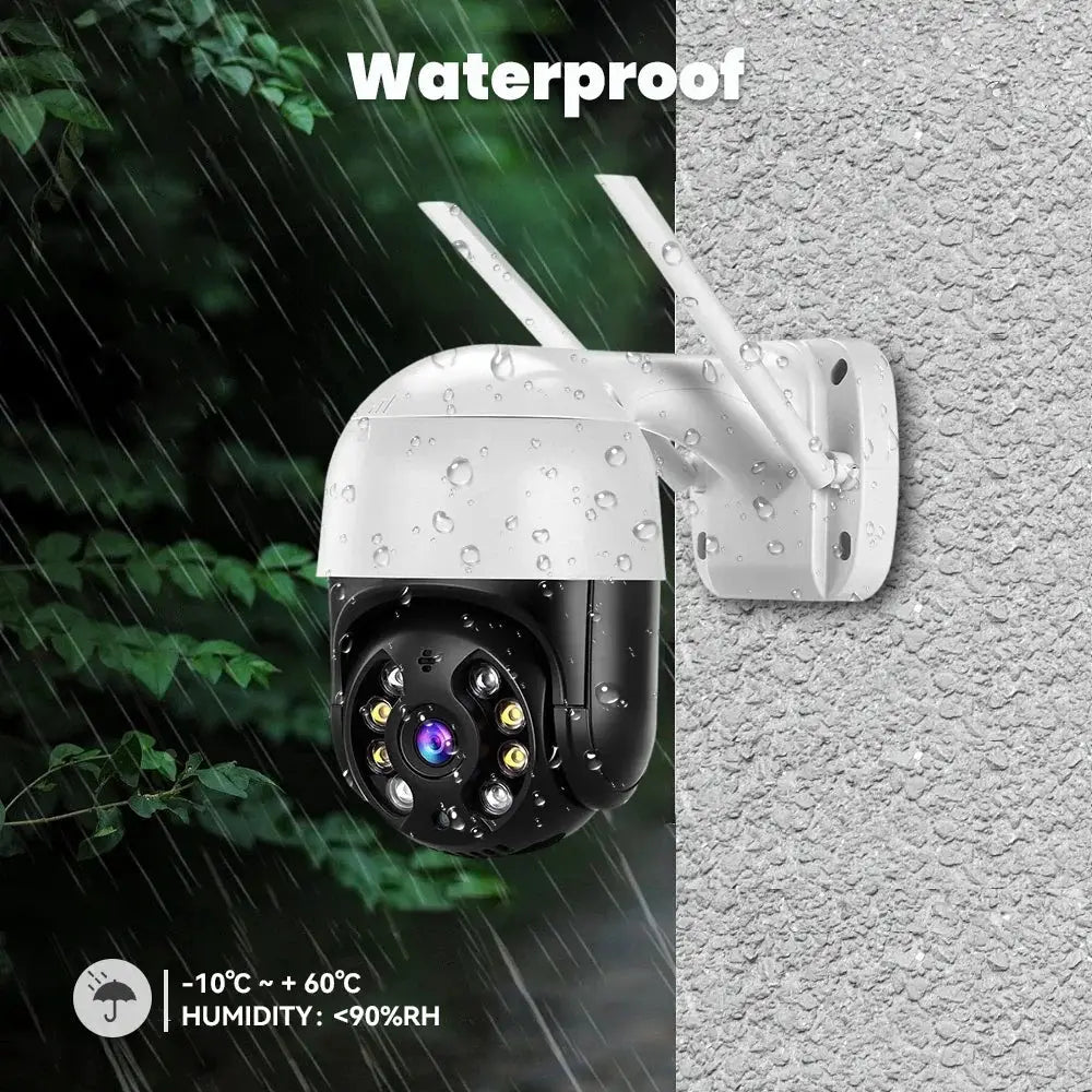 DDBROUGEN A8B PTZ Camera - 4K 8MP AI Humanoid Detection Outdoor Security Hooks - stepyours.com