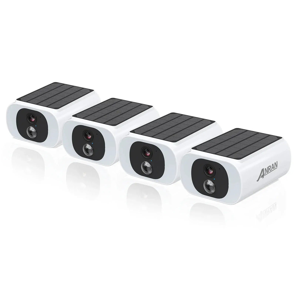 ANRAN Wireless Battery Solar Security Camera Floodlight Color Night Vision - stepyours.com