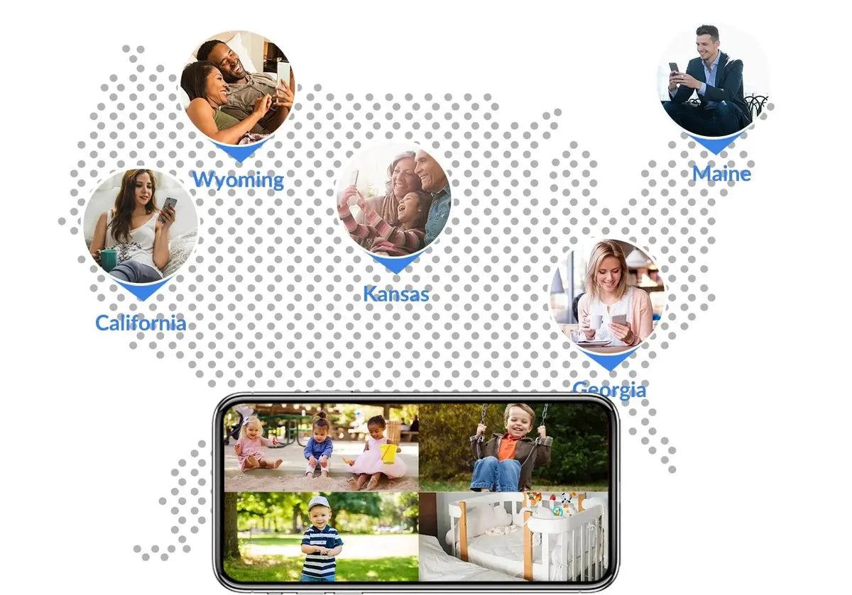 4MP Outdoor WiFi Bullet Security Camera - CamHi CamHipro Compatible Alerts - stepyours.com