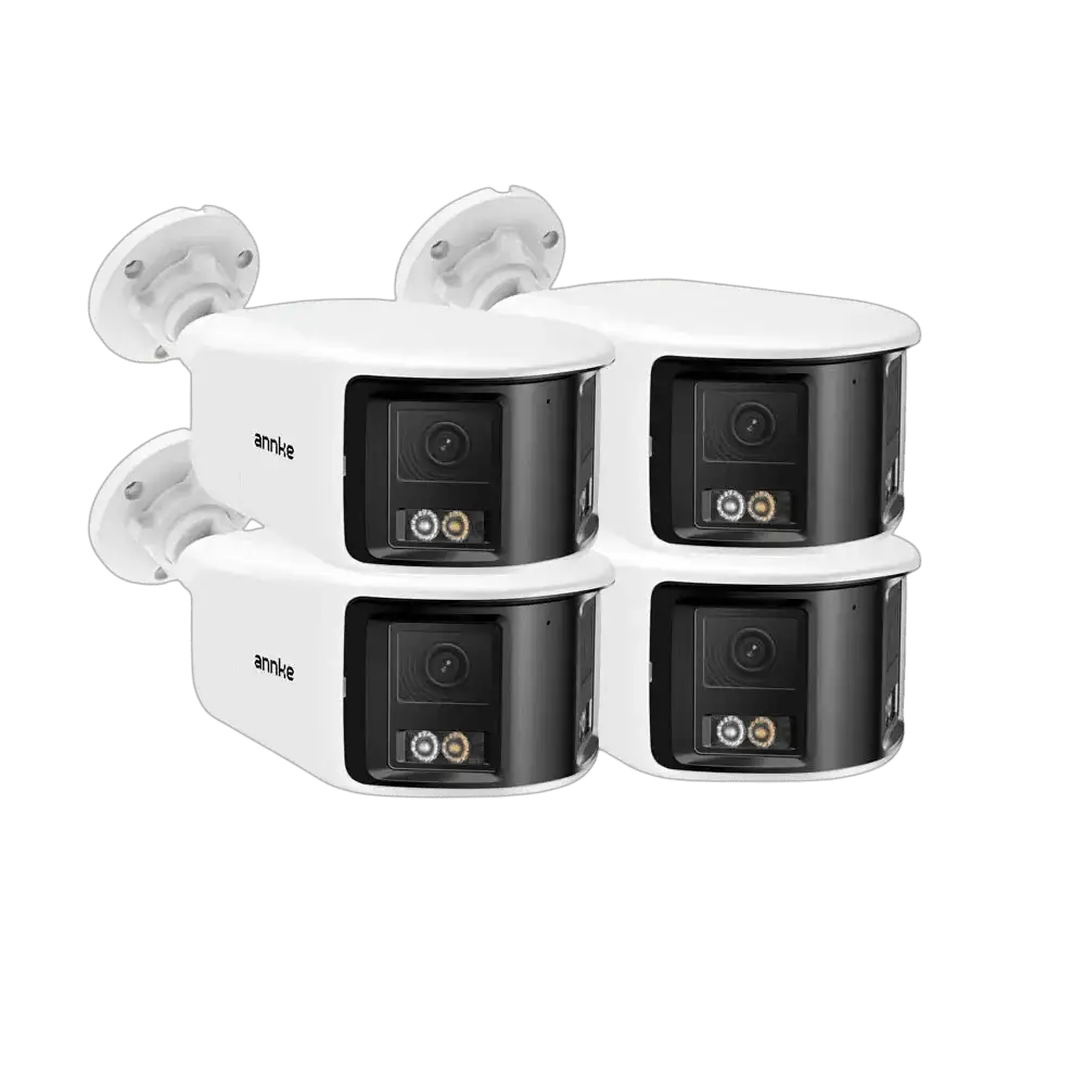 ANNKE 4K 8MP Dual - Lens Outdoor PoE Camera - 180 - Degree Wide View - stepyours.com