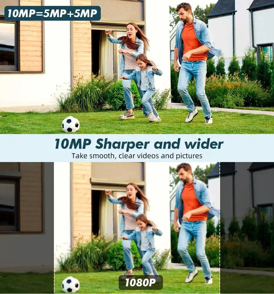 Fuers 8MP Outdoor IP Camera - Auto - Tracking and Tuya Smart Life Compatible - stepyours.com