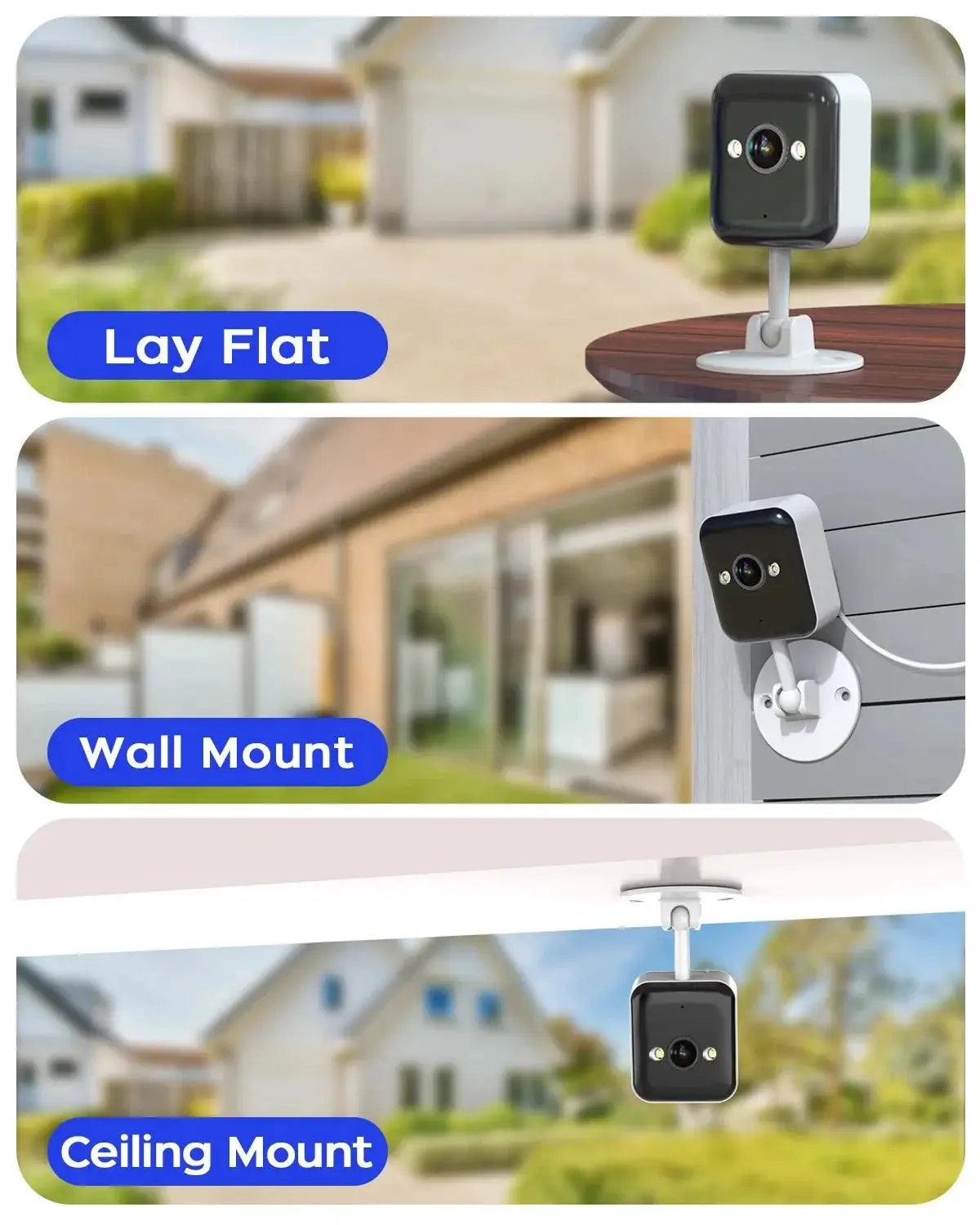 JOOAN 1080P WiFi IP Camera Outdoor Surveillance 5X Digital Zoom Night Vision - stepyours.com