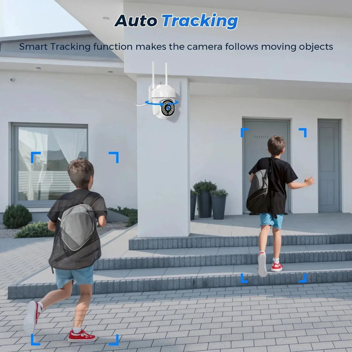 Yoosee 5MP Outdoor IP Camera Weatherproof IP66 360 PTZ Night Vision - stepyours.com
