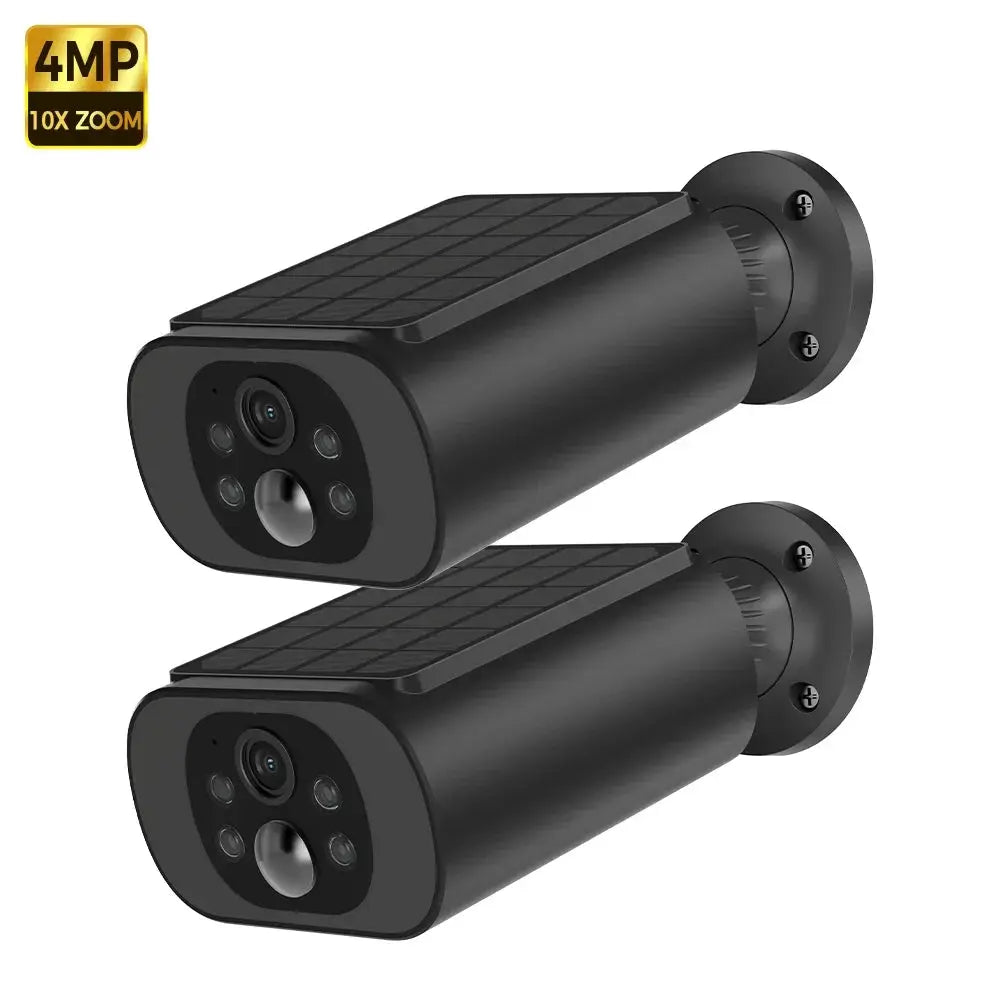 ALEVIO 2.5K Solar Outdoor Wireless Security Camera - AI Detection - stepyours.com