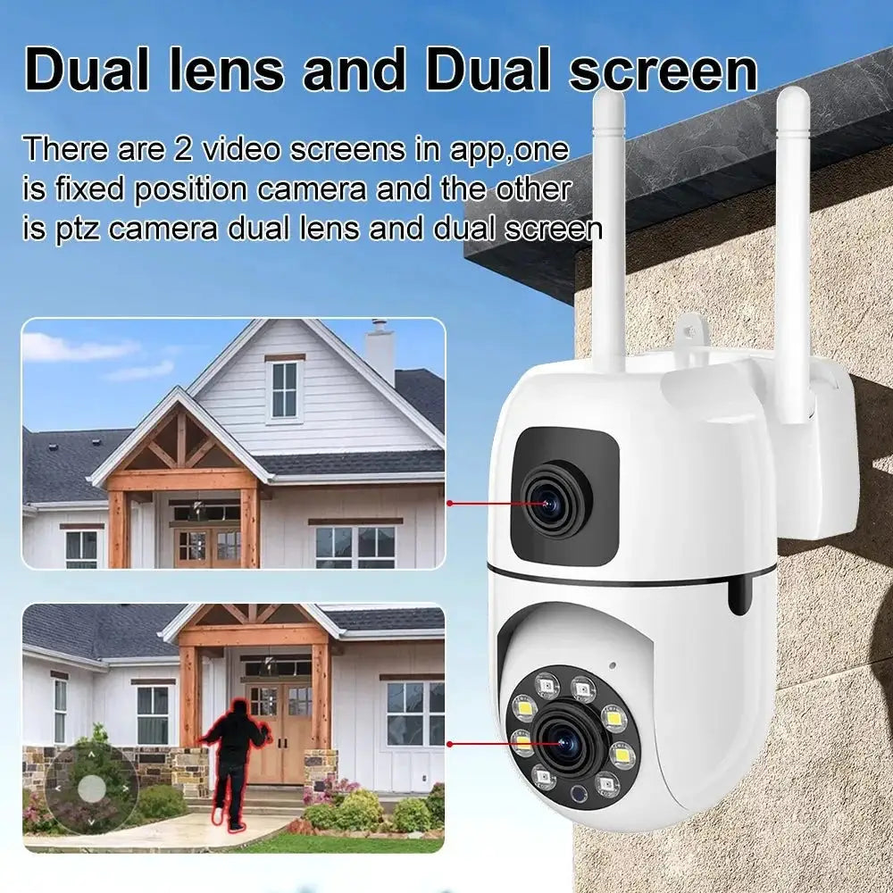 OK - A2 - EU PTZ WiFi Camera With Auto Tracking AI Detection Full Color Night Vision - stepyours.com