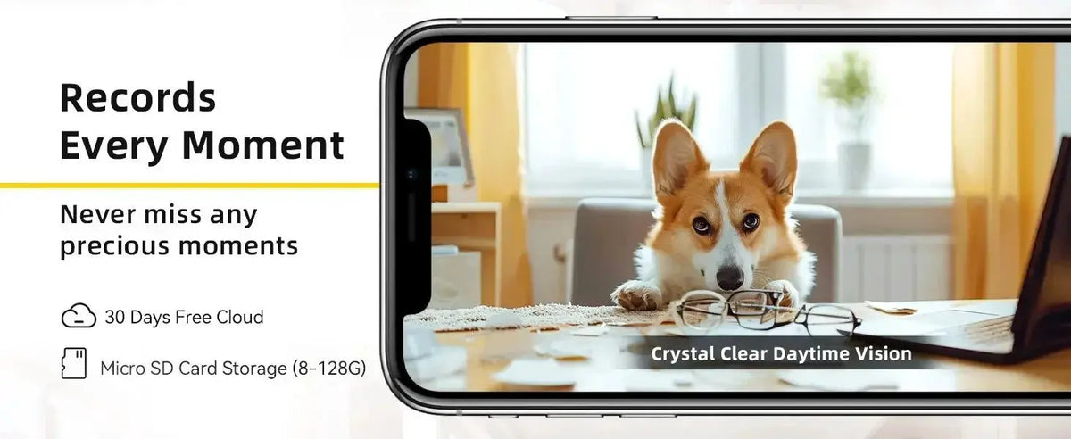BoyKeep Smart Camera 2K - 360 Degree Coverage, Night Vision, 2 - Way Audio - stepyours.com