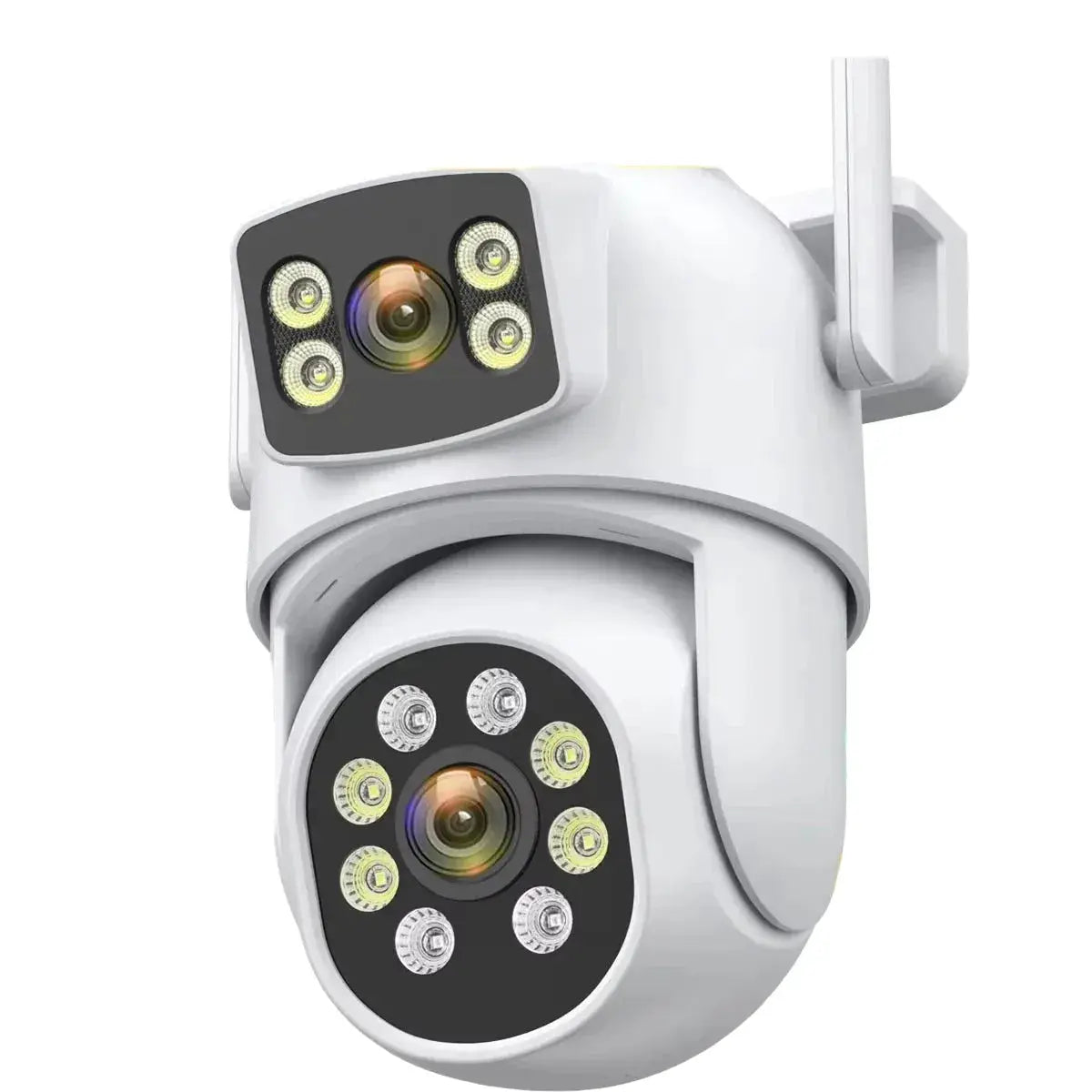 BESDER 10MP Dual - Lens Outdoor WiFi IP Camera - Auto - Tracking and Night Vision - stepyours.com