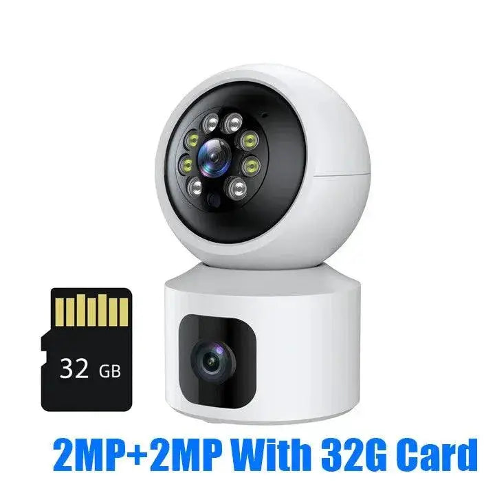 Hiseeu 2K PTZ Dome Camera Smart Home Security System