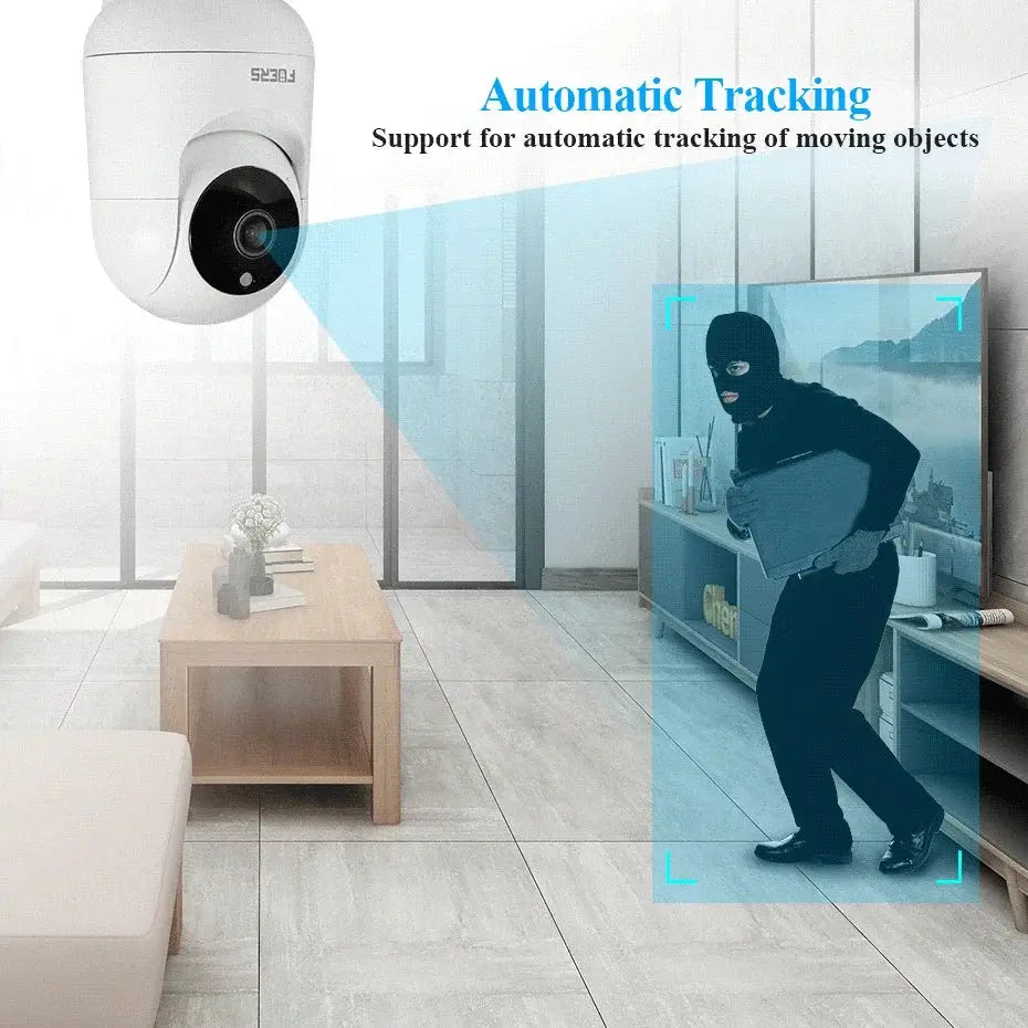 Fuers 3MP WiFi Indoor Security Camera AI Motion Detection