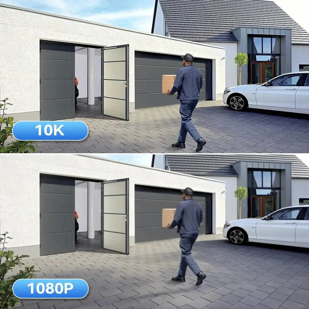 Outdoor WiFi PTZ CCTV Camera With 5X Zoom Four Lens Night Vision - stepyours.com