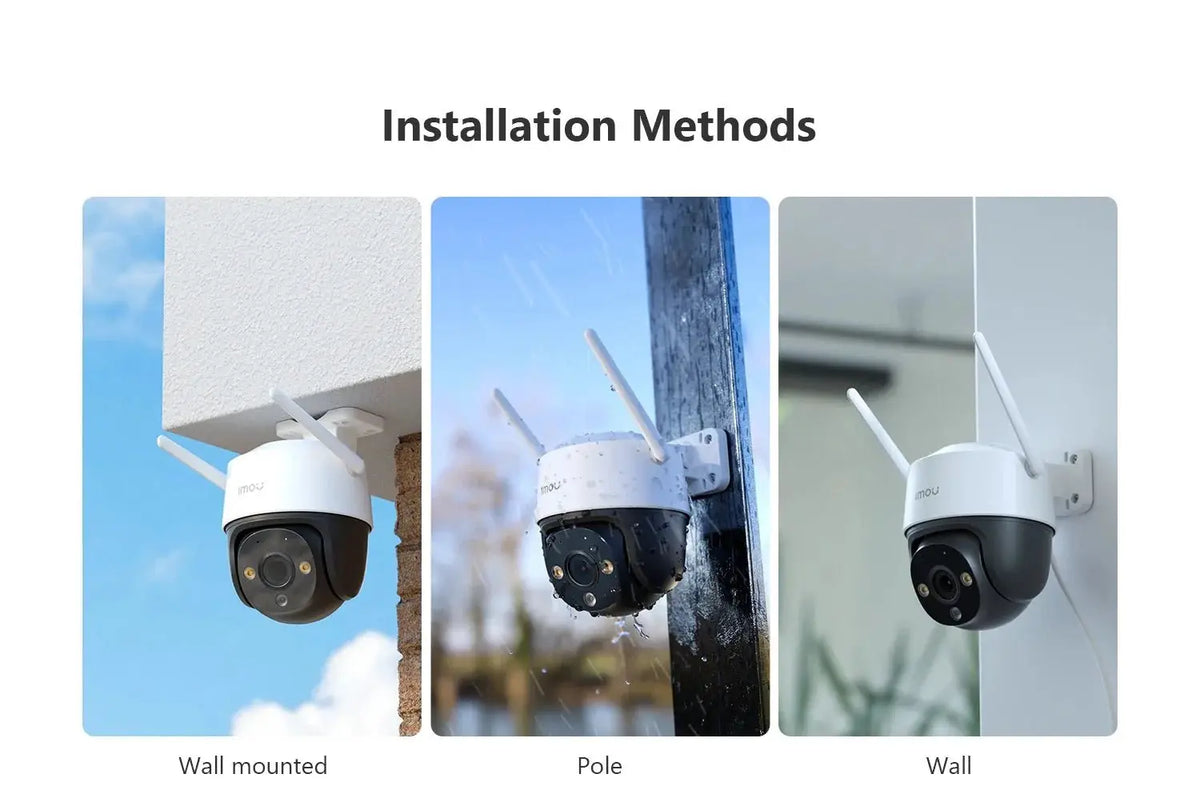IMOU Cruiser SE Plus Outdoor WiFi Camera AI Human Detection Night Vision - stepyours.com