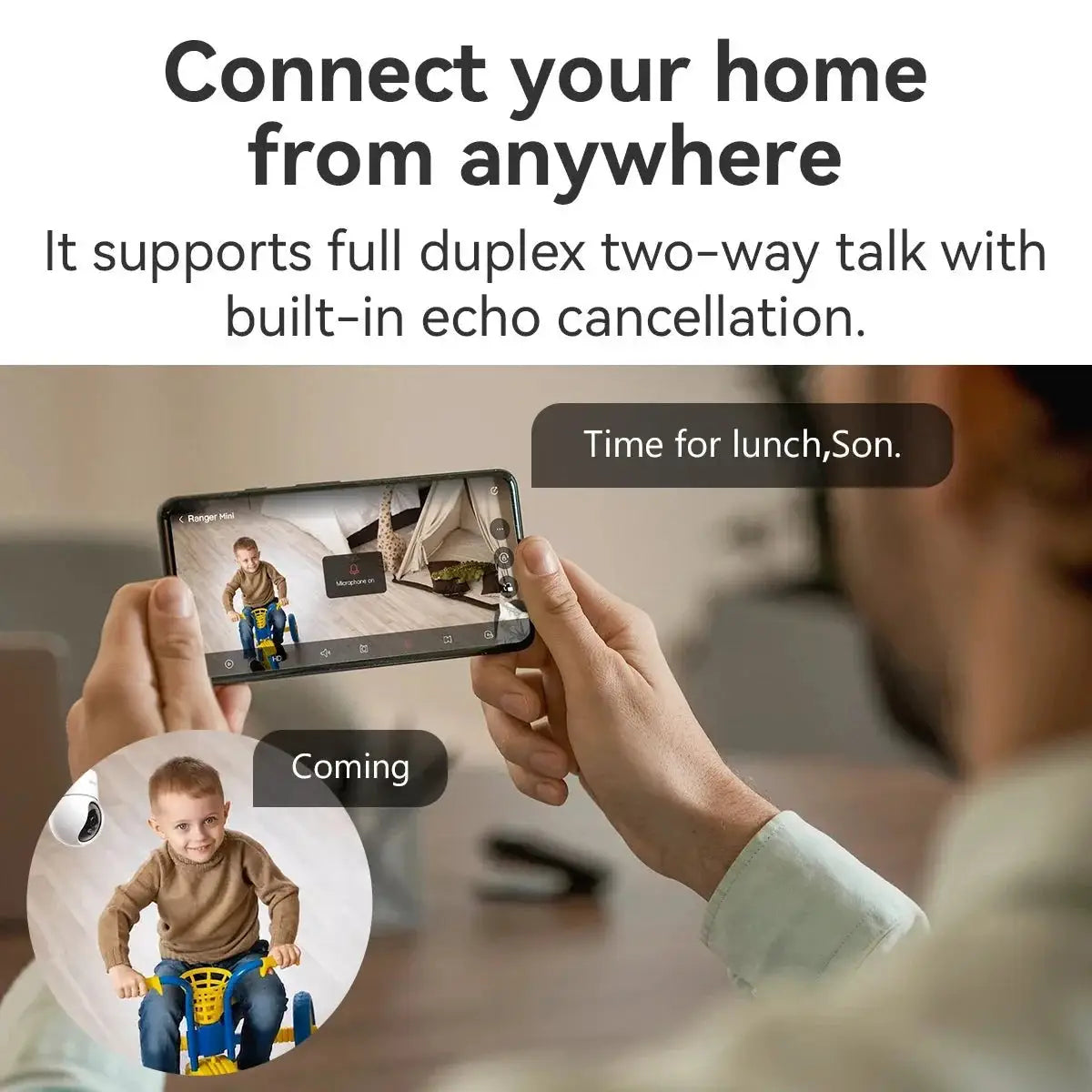 IMOU Ranger Mini 3 to 5 MP IP Camera - 360 Degree Surveillance with AI Detection - stepyours.com