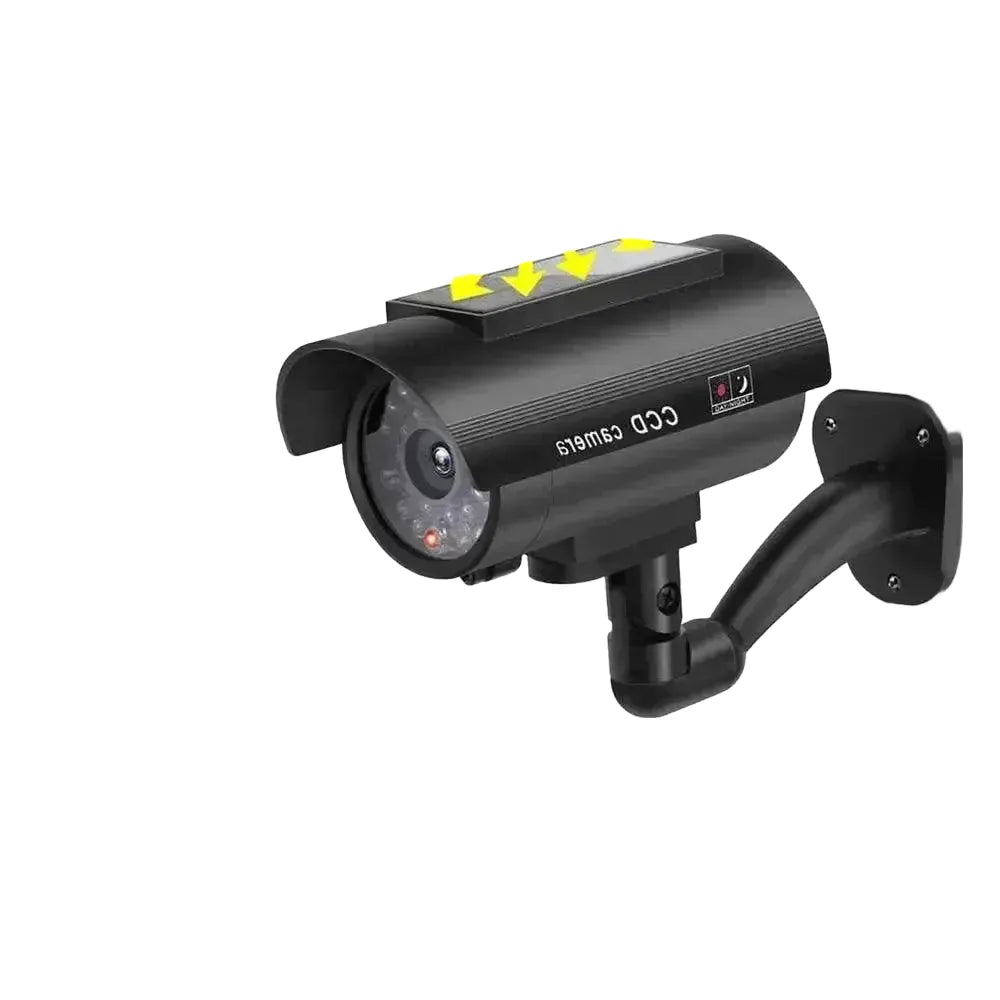Solar Panel Dummy Camera With LED Flashing For Home Security