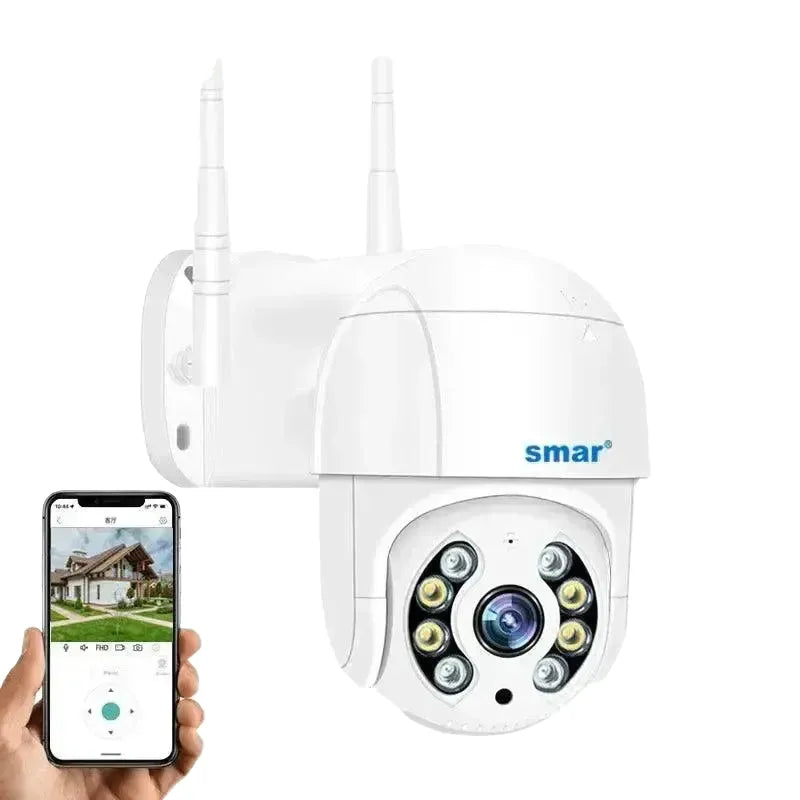 Smart 4K WiFi Outdoor Security Camera With AI Detection