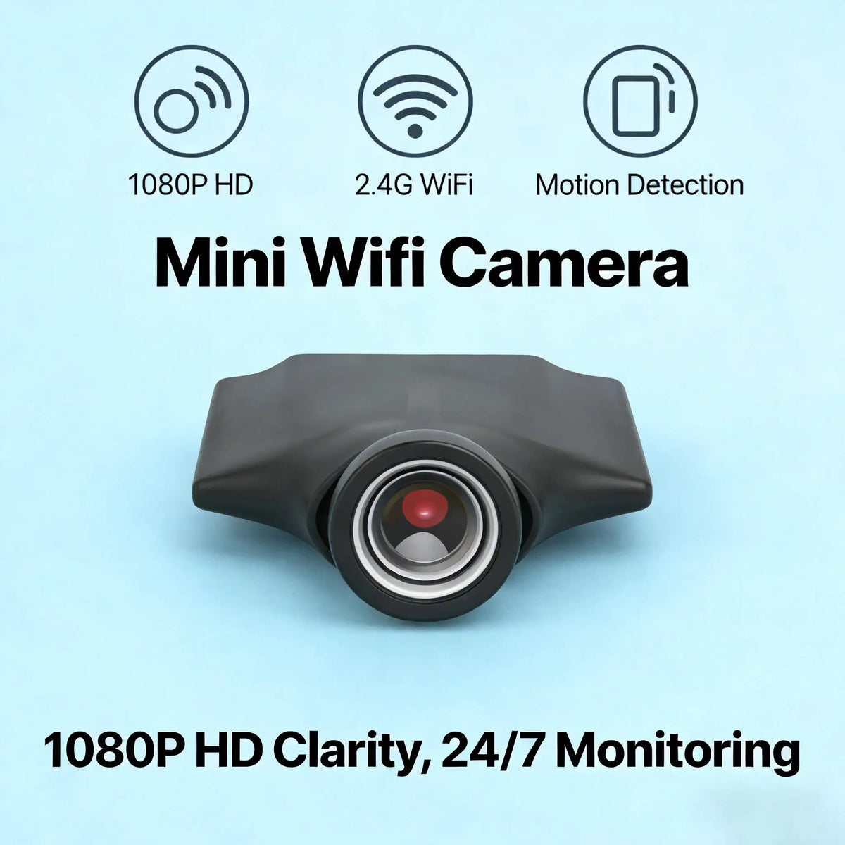 1080P Mini Camera Module WiFi Camera HD DIY Video Recorder Motion Detection Home Security Surveillance Camcorder Remote View