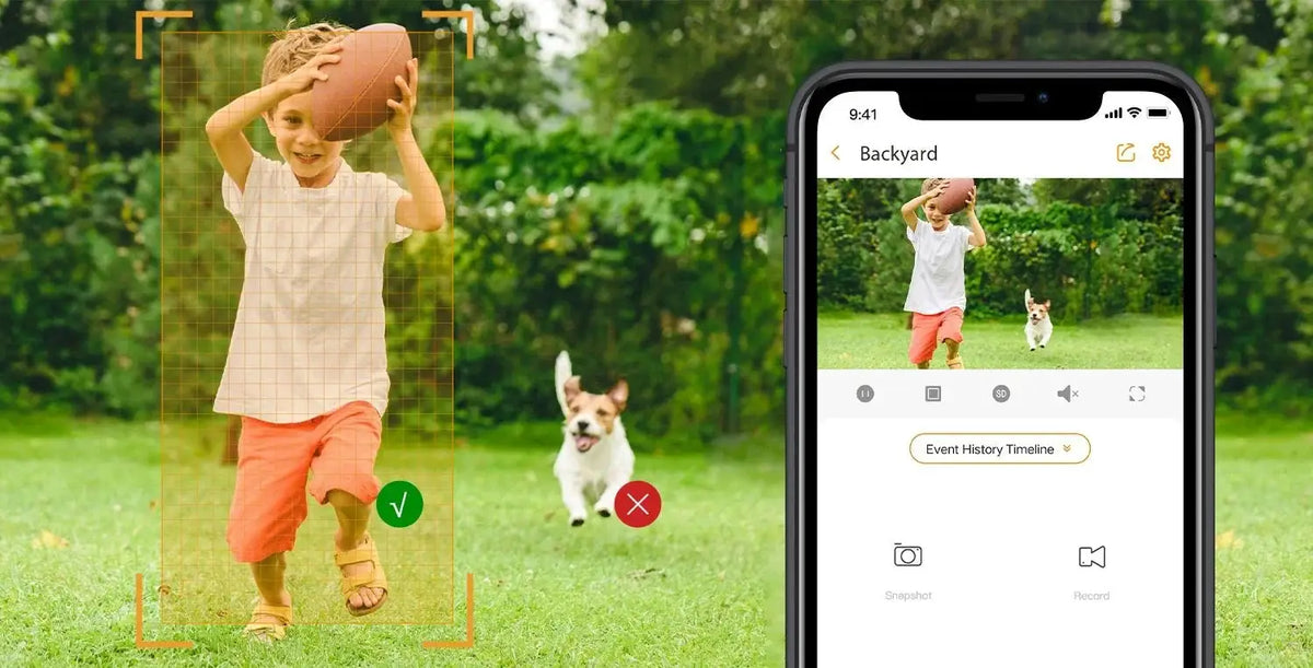 IMOU Cruiser SE Plus Outdoor WiFi Camera AI Human Detection Night Vision - stepyours.com