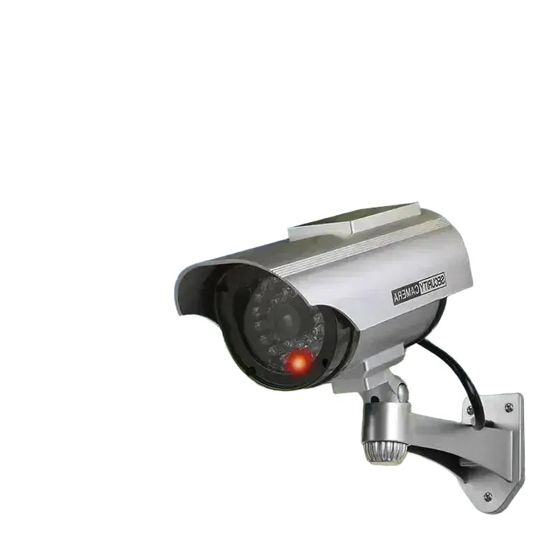 Solar Powered Security Camera With LED Light Deterrent