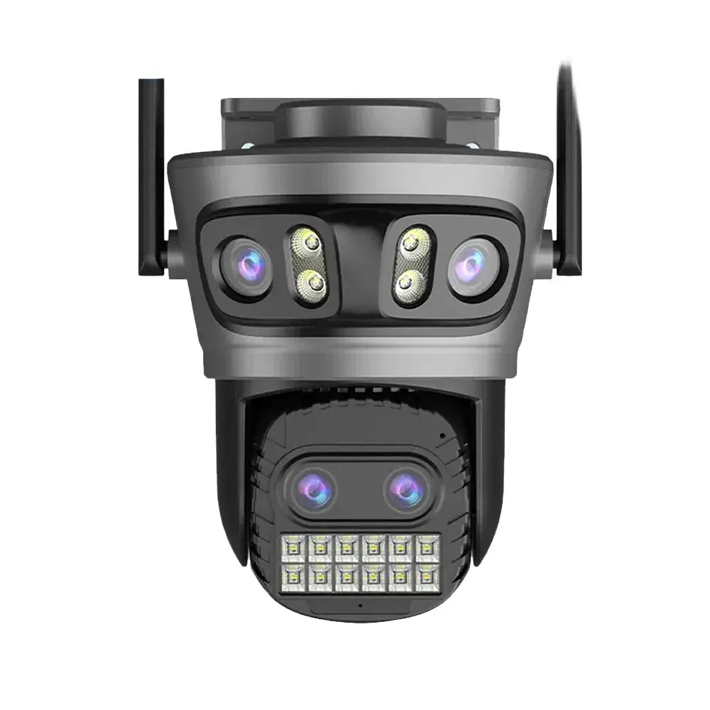 20MP Outdoors WiFi PTZ Security Camera - AI Human Detection and 10X Zoom Hooks by stepyours.com