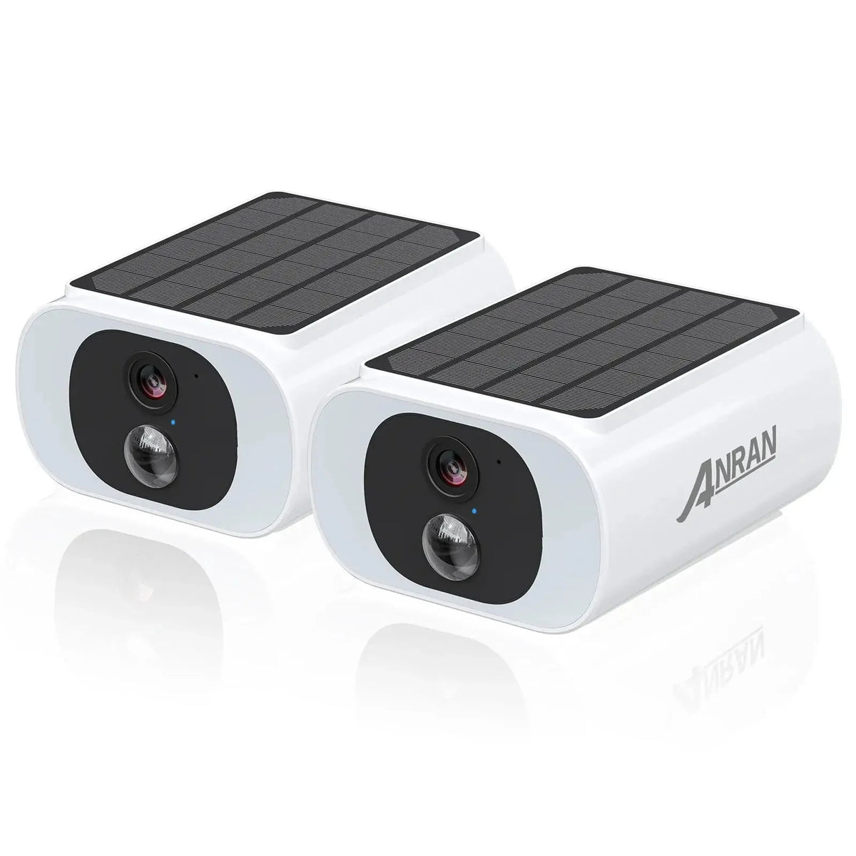 ANRAN Outdoor Solar Wireless WiFi Camera With 3MP Color Night Vision Floodlight