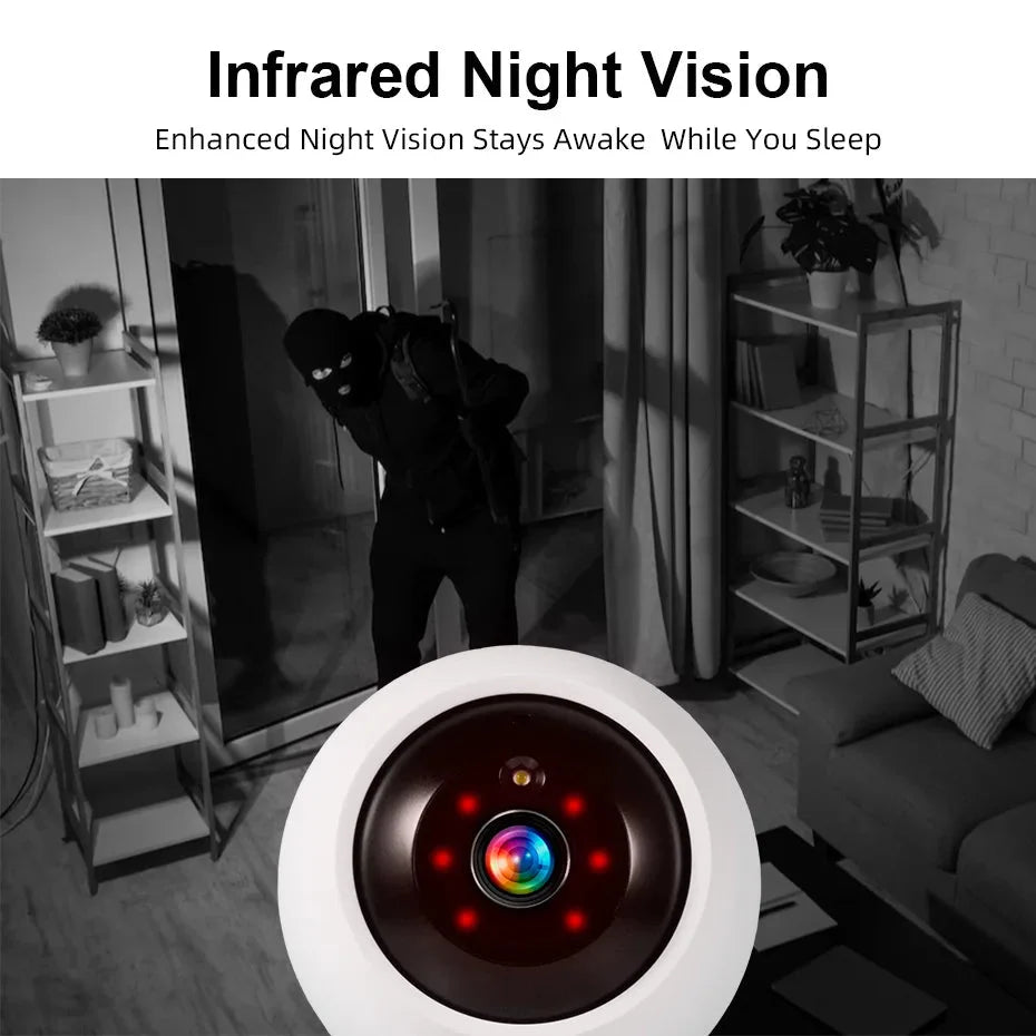 Fuers 5MP WiFi Camera - Automatic Tracking For Tuya Smart Home Security Hub Plus