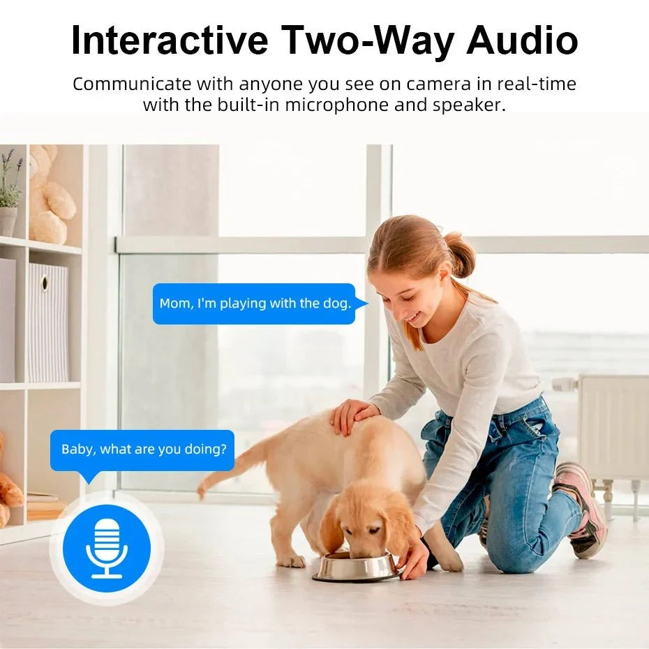 Fuers 5MP WiFi Camera - Automatic Tracking For Tuya Smart Home Security Hub Plus
