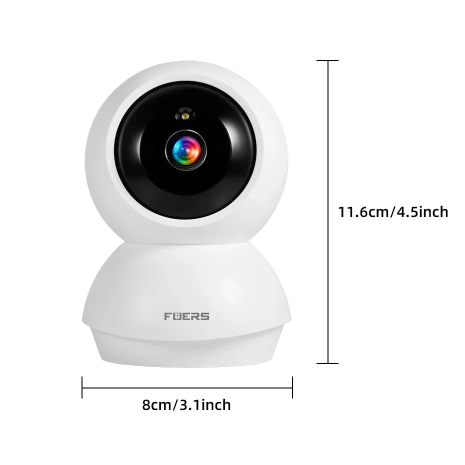 Fuers 5MP WiFi Camera - Automatic Tracking For Tuya Smart Home Security Hub Plus