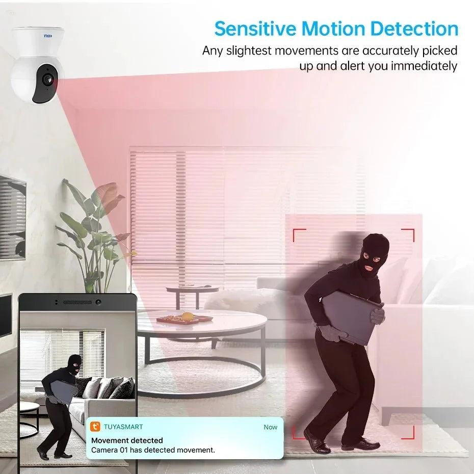 Kerui K259 Mini WiFi Cameras 5MP 8MP 4K - Tuya Smart Auto Tracking Home Security