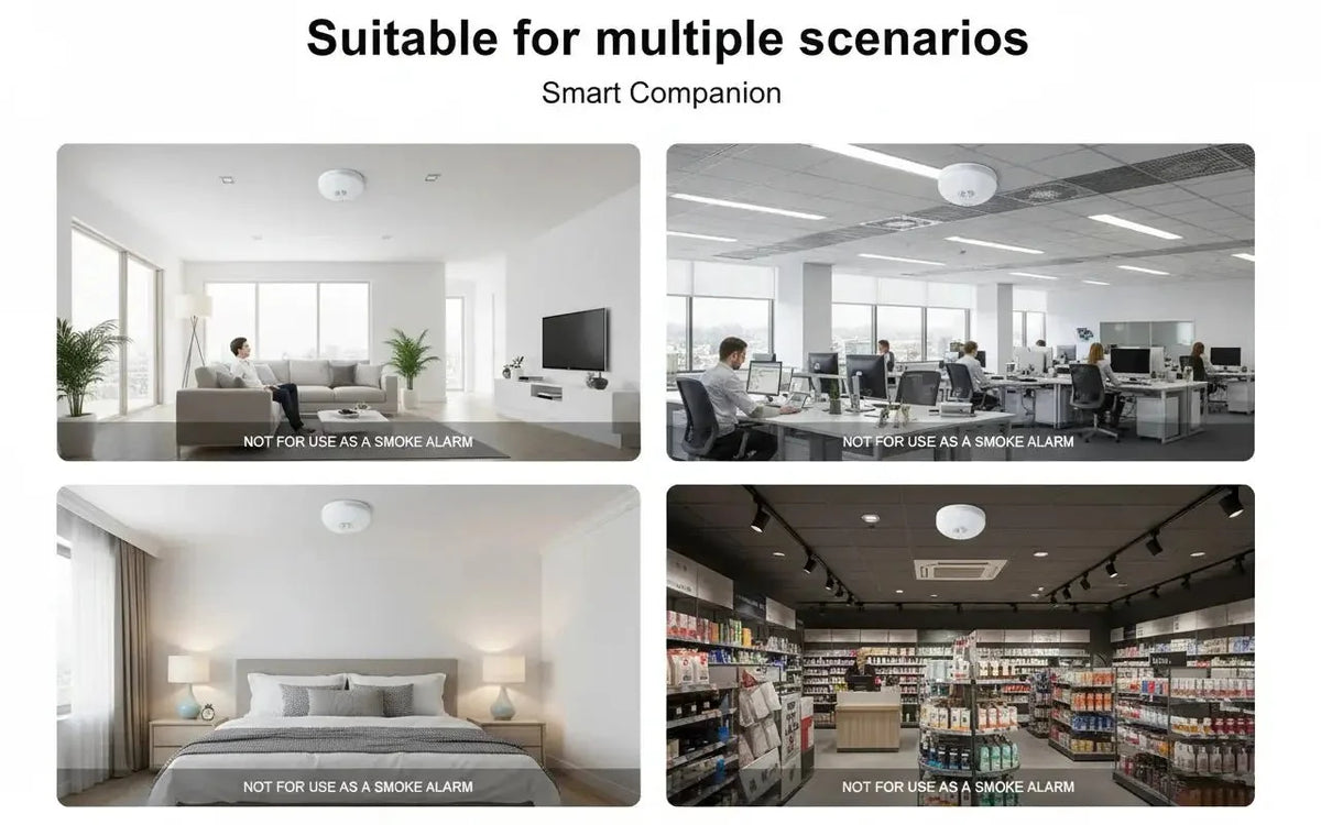 Mini Security Camera 1080P HD With WiFi Motion Detection Ceiling Mount Always On