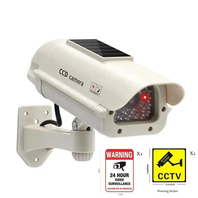 Solar Powered Fake Security Camera for Ultimate Protection
