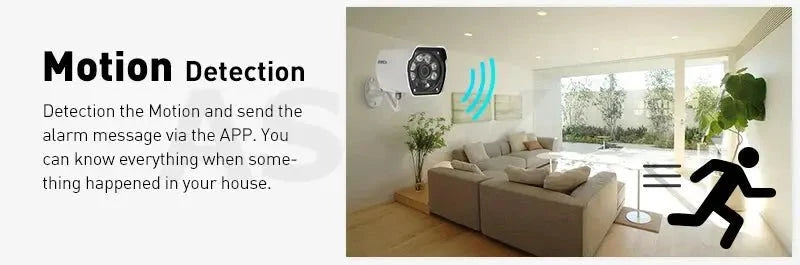 Revotech XMeye WiFi Audio IP Camera 2MP and 5MP Night Vision Mini Indoor Cam