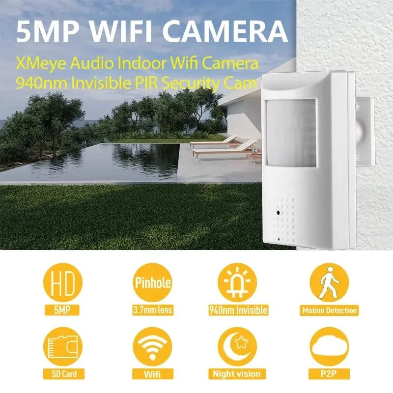Revotech XMeye WiFi Audio IP Camera 2MP and 5MP Night Vision Mini Indoor Cam