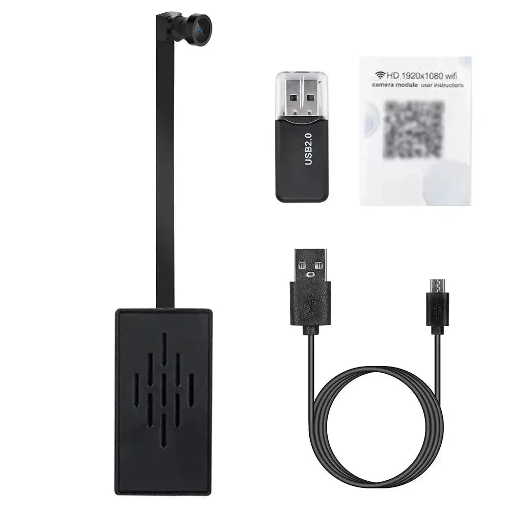 1080P Mini WiFi Camera With Motion Detection DIY Security Remote View