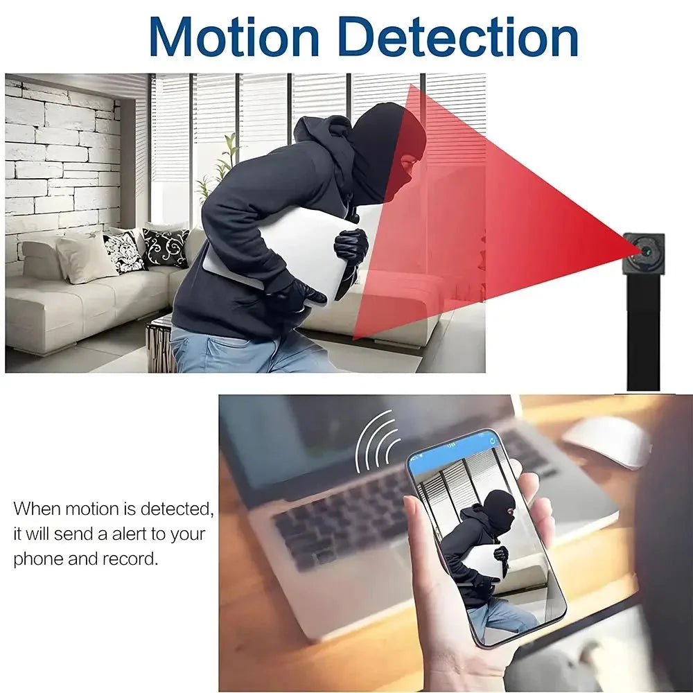 1080P Mini WiFi Camera With Motion Detection DIY Security Remote View