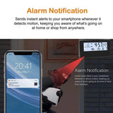 4K HD Mini Clock Camera With Remote Viewing And Motion Alerts For Home Security