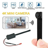 4K HD Mini WiFi Camera With Motion Detection And Live Streaming Ideal For Home