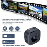 4K Mini WiFi Security Camera With 2 Way Audio Motion Alerts Night Vision