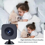 4K Mini WiFi Security Camera With 2 Way Audio Motion Alerts Night Vision