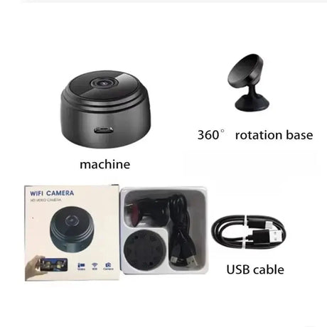 4K Wireless WiFi Baby Monitor For Smart Home Security Gyro Stabilization