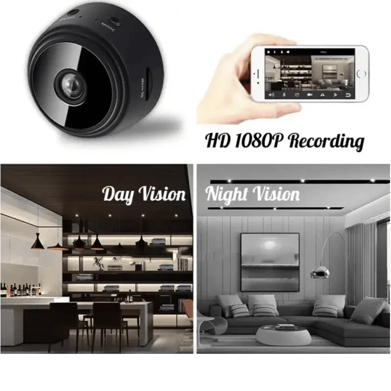 4K Wireless WiFi Baby Monitor For Smart Home Security Gyro Stabilization