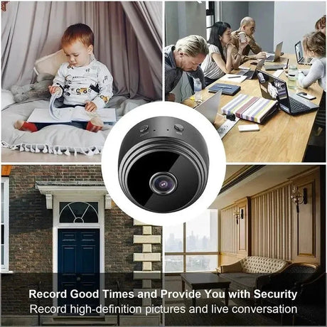 4K Wireless WiFi Baby Monitor For Smart Home Security Gyro Stabilization