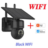Tuya 3MP Solar Camera Outdoor WiFi Alexa 4G LTE SIM Light
