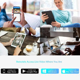 TPTEK 3MP WiFi Outdoor Bullet Camera - AI Human Detection, IP66 Weatherproof - stepyours.com